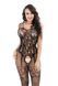 Эротическое боди-сетка с узором и открытой зоной, цельный bodystocking 49 фото 3