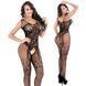 Эротическое боди-сетка с узором и открытой зоной, цельный bodystocking 49 фото 1