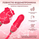 Двойной вакуумно-вибрационный стимулятор-роза - Rose Vibe Duo, красный 4 фото 8