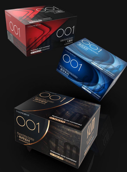 Premium Series &mdash; ультратонкие презервативы с разными эффектами, Ultra Thin Moisturizing (синяя упаковка) 8 фото
