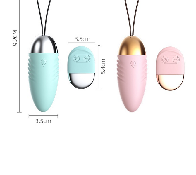 Laile Gladiator Jumping Egg &ndash; беспроводное виброяйцо с дистанционным пультом Тихая работа, 10 режимов, водостойкость, Mint Green (Мятный зеленый) &mdash; свежий, нежный, минималистичный 15 фото