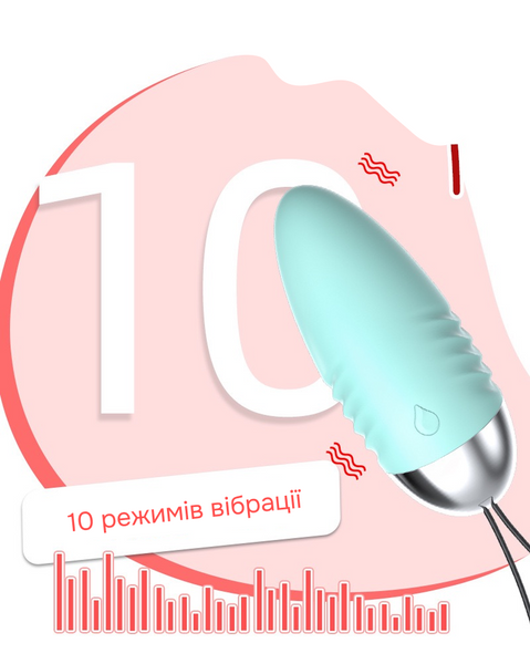 Laile Gladiator Jumping Egg &mdash; бездротове віброяйце з дистанційним пультом | Тиха робота, 10 режимів, водостійкість, Sakura Pink (Сакура рожевий) &mdash; м&rsquo;який, романтичний та дуже жіночний 16 фото