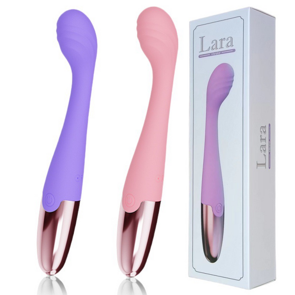 Lara G-Spot Vibrator (GOK) &mdash; потужний точковий вібратор для G-зони з USB-зарядкою | 10 режимів | тиха робота, Pink (рожевий)  17 фото