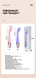 Lara G-Spot Vibrator (GOK) &ndash; мощный точечный вибратор для G-зоны с USB-зарядкой | 10 режимов | тихая работа, Purple (фиолетовый) 18 фото 10