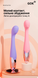 Lara G-Spot Vibrator (GOK) &ndash; мощный точечный вибратор для G-зоны с USB-зарядкой | 10 режимов | тихая работа, Purple (фиолетовый) 18 фото 11